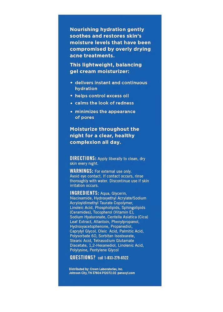 PanOxyl Balancing Repair Moisturiser – Niacinamide Acne Moisturiser