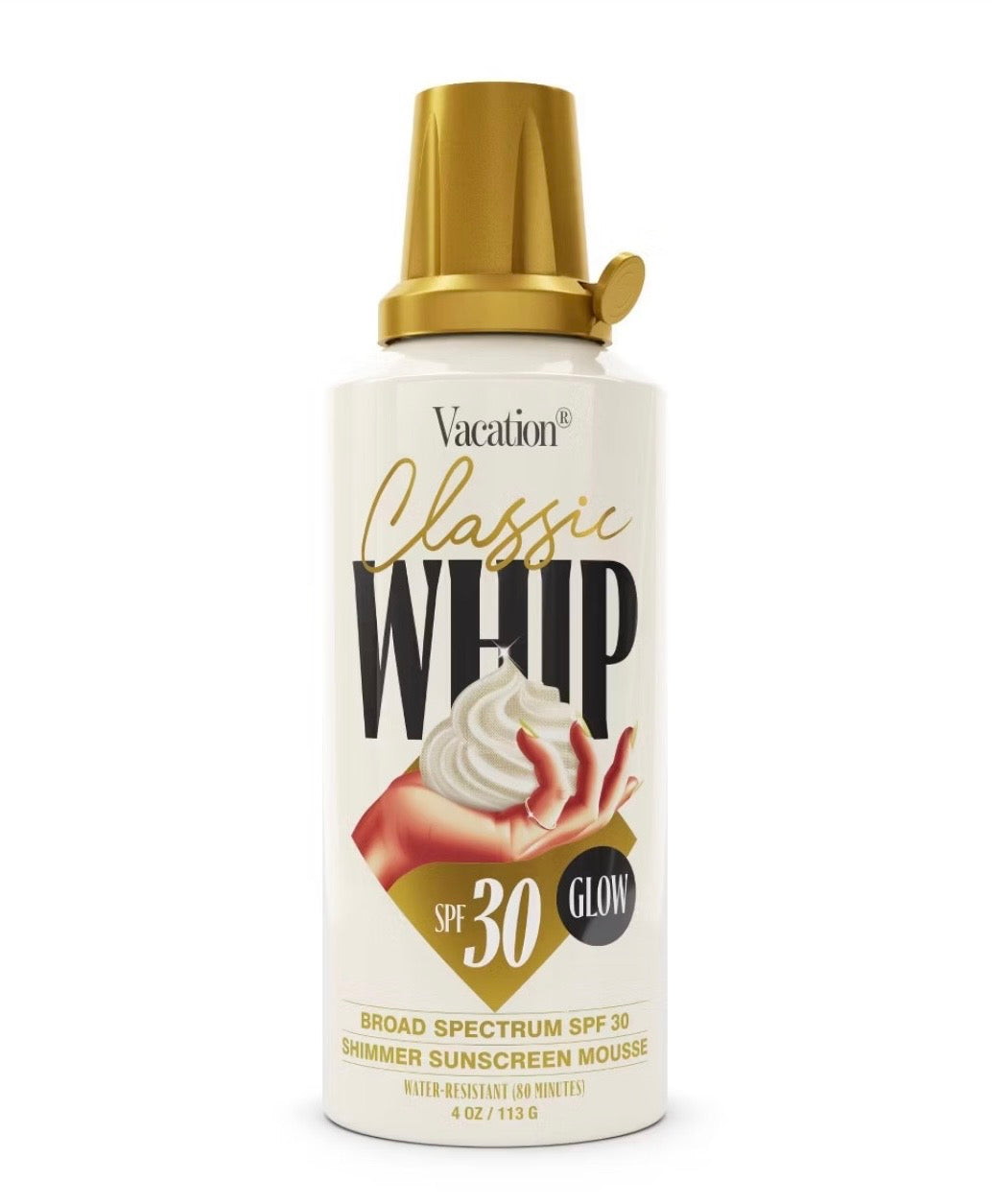 Vacation® Classic Whip SPF30 Sunscreen Mousse