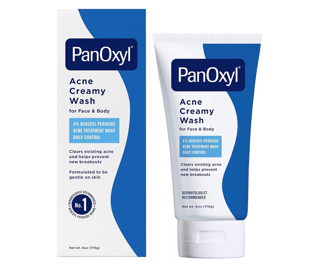 PanOxyl Antimicrobial Acne Creamy Wash, 4% Benzoyl Peroxide