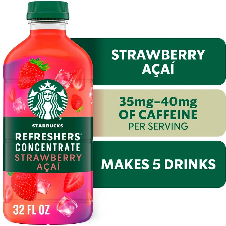 Starbucks Refreshers Concentrate – Strawberry Açaí - 10% off until 7th June
