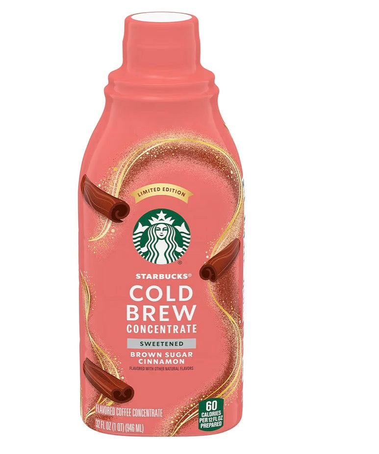Starbucks Cold Brew Concentrate – Various Flavours