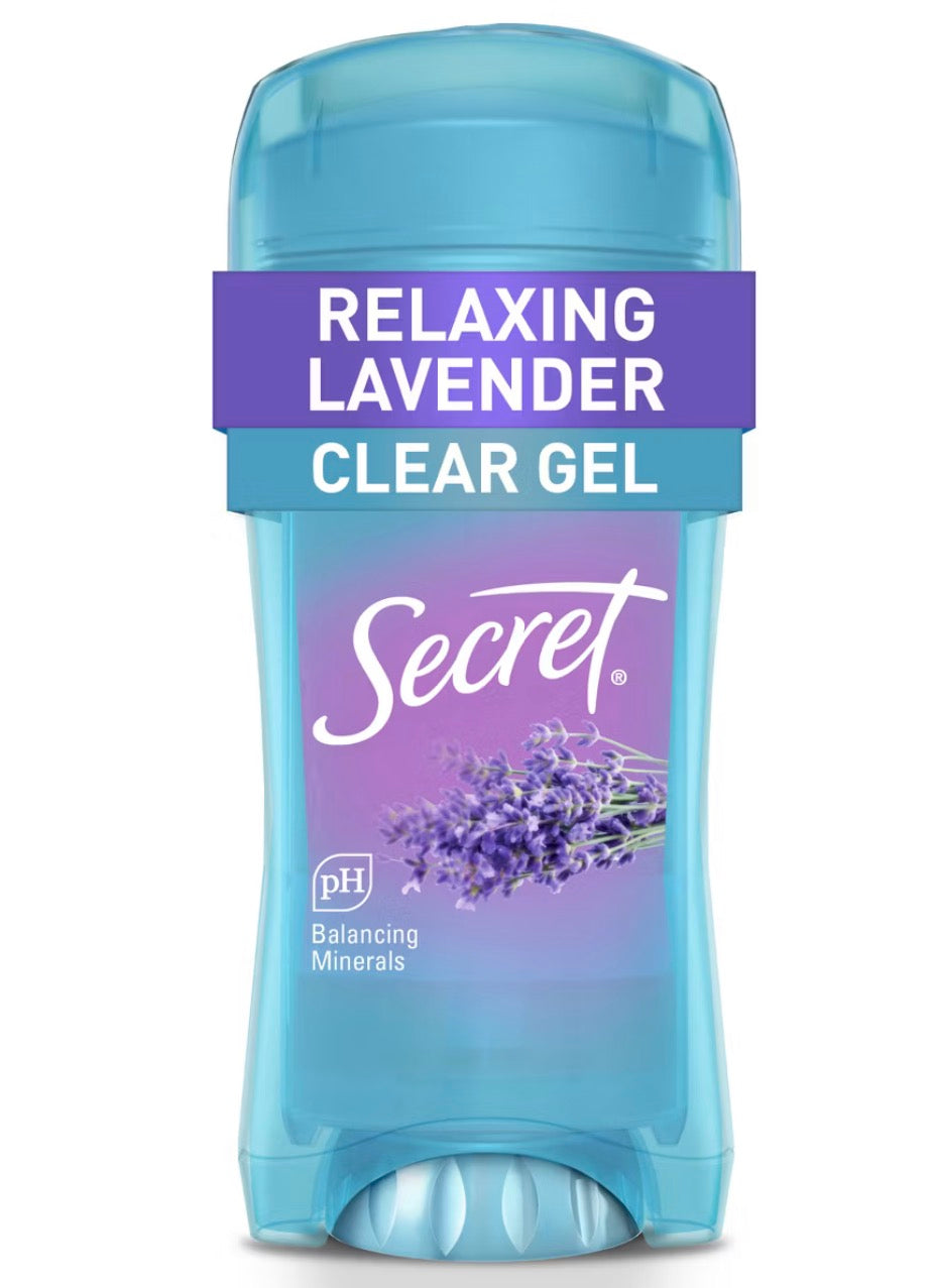 Secret Clear Gel Antiperspirant Deodorant (various)