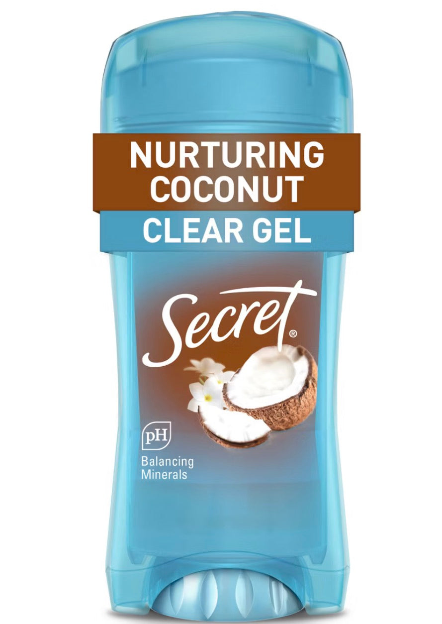 Secret Clear Gel Antiperspirant Deodorant (various)