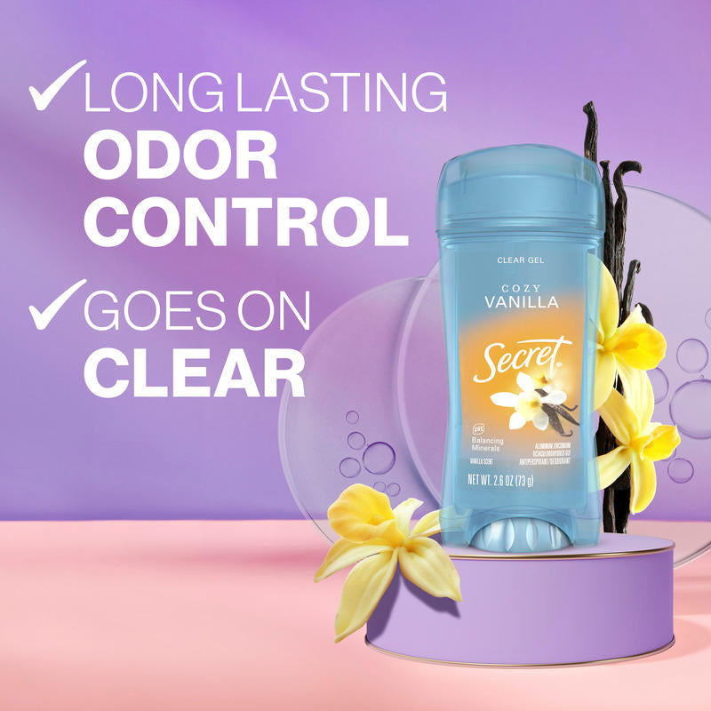 Secret Clear Gel Antiperspirant Deodorant (various)
