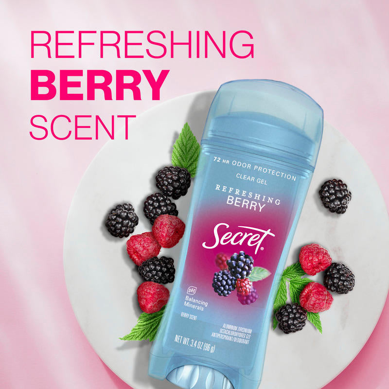 Secret Clear Gel Antiperspirant Deodorant (various)