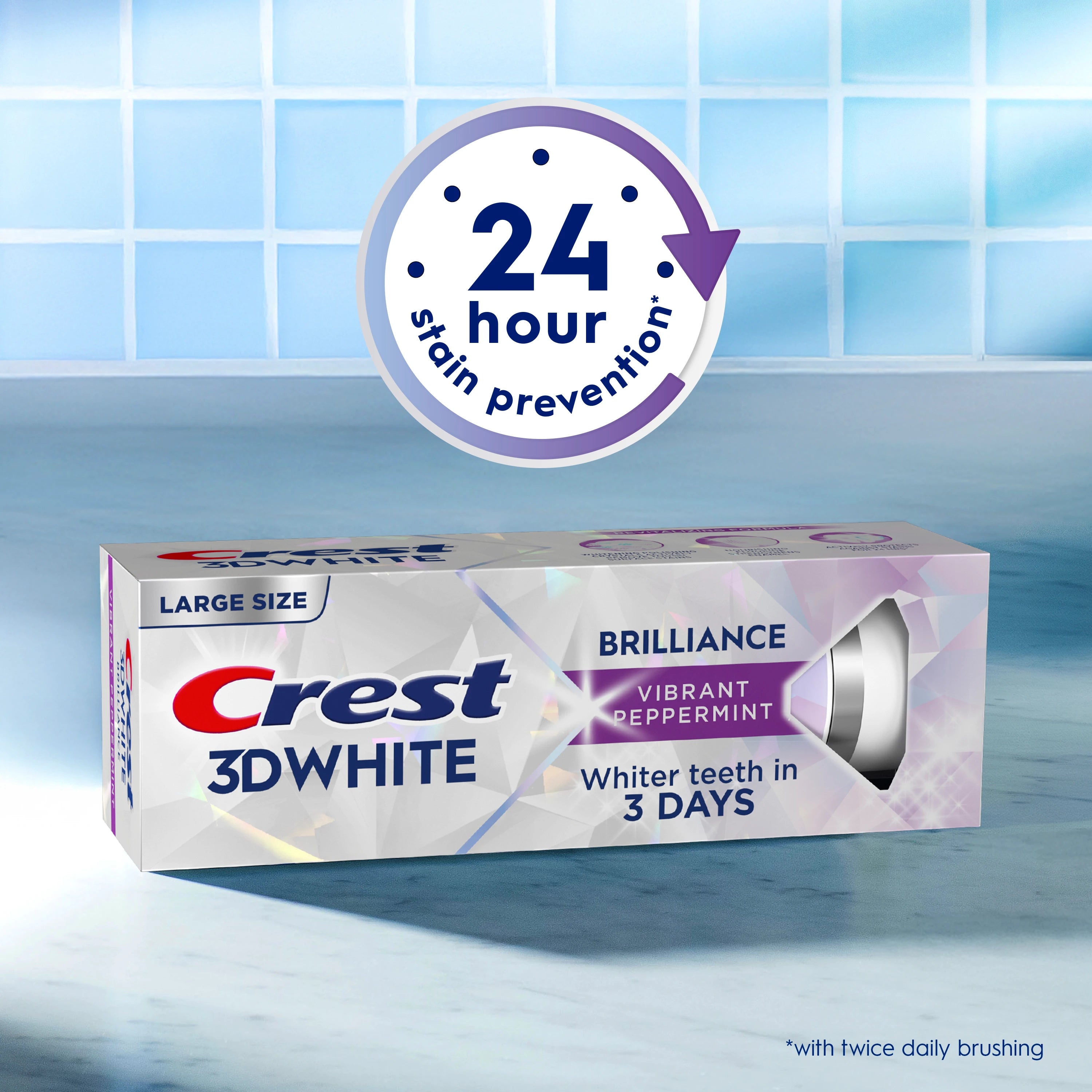 Crest 3D White Brilliance - Vibrant Peppermint - coming soon