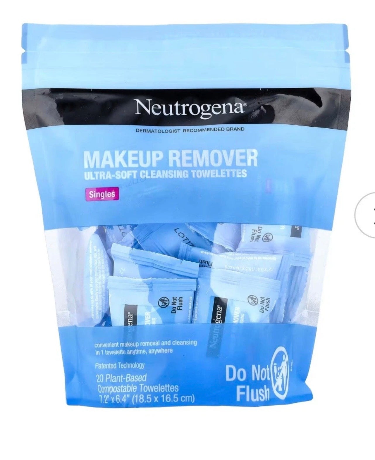 Neutrogena Makeup Remover Cleansing Towelettes – 20 Singles