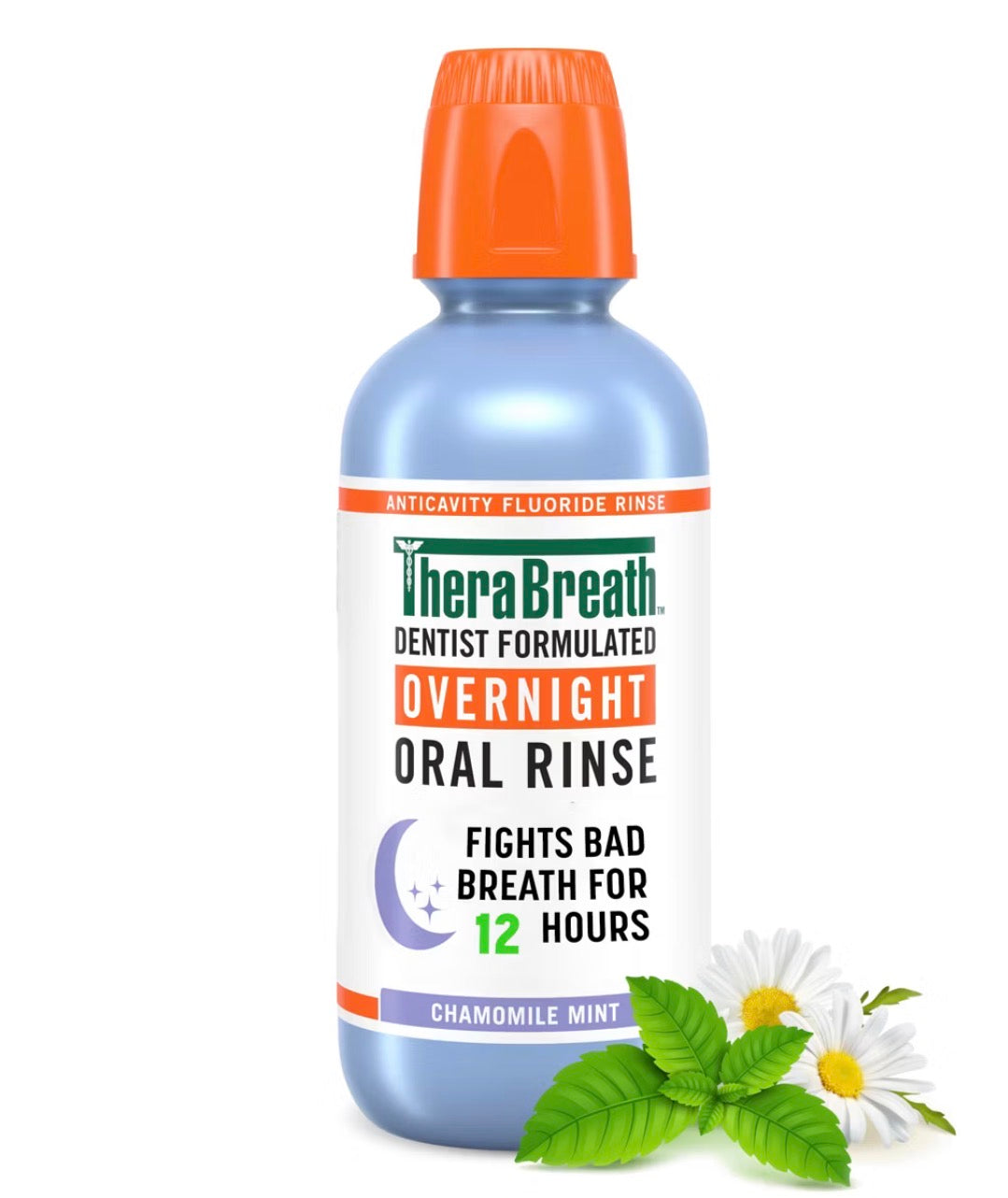 TheraBreath Oral Rinse Mouthwash – Dentist Formulated 473ml